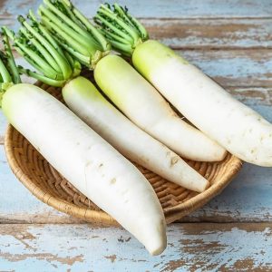 Fresh White Radish 1 pound